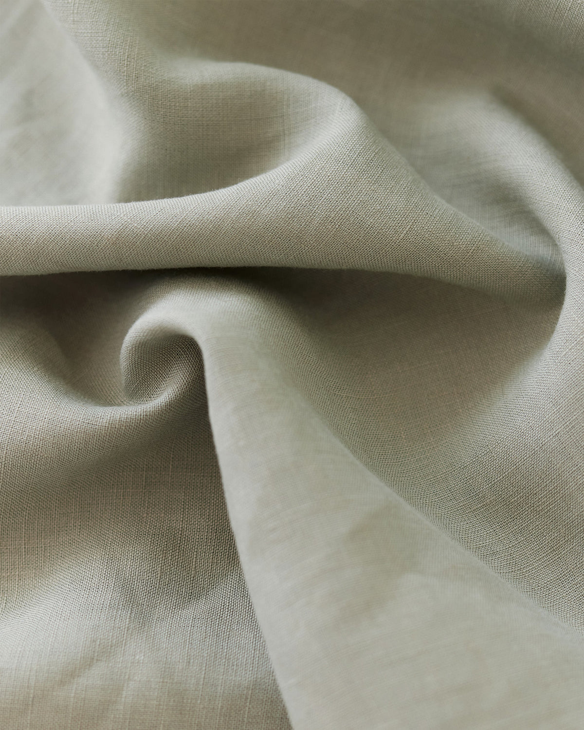 Linen tea towel in Calm Sage
