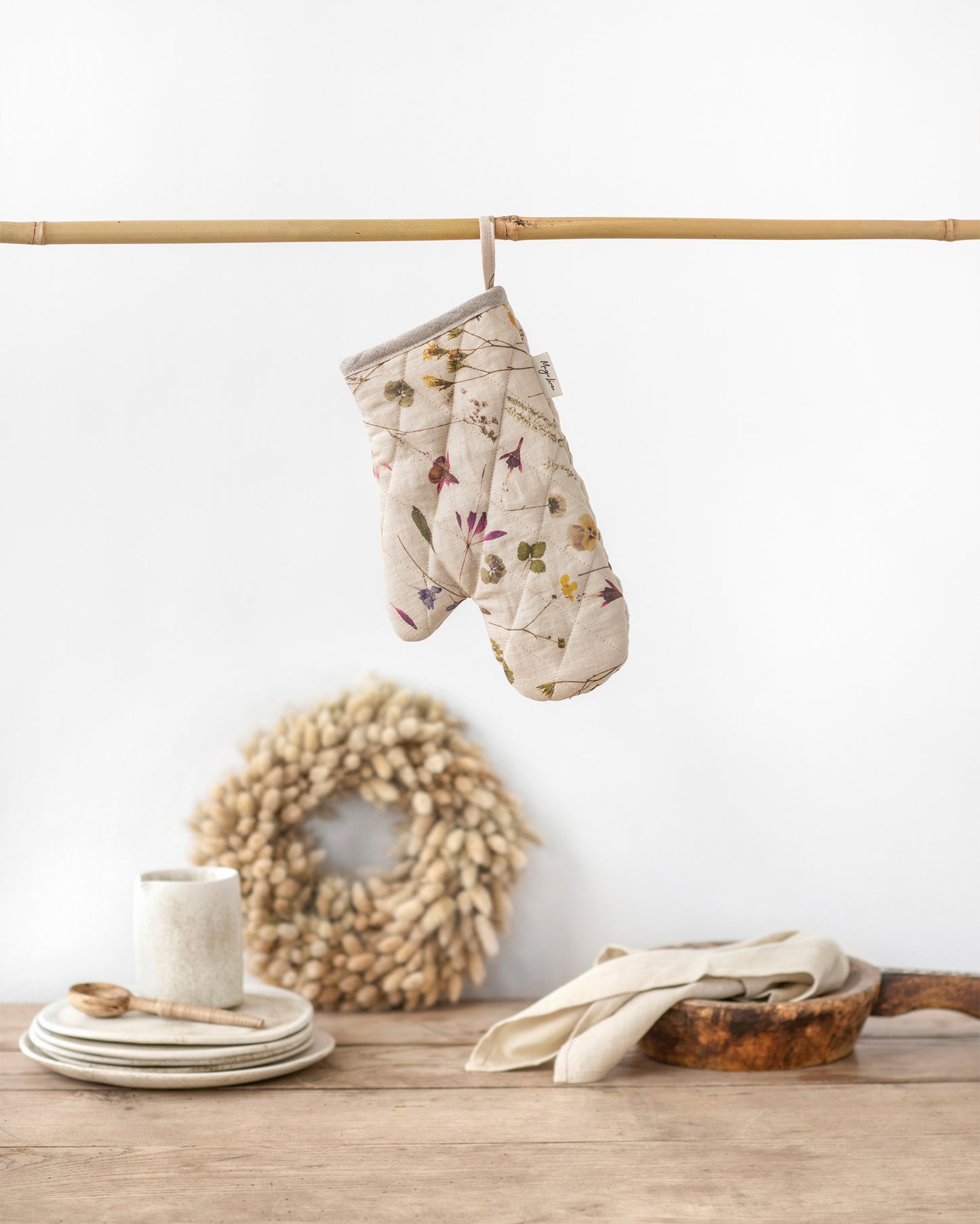 Linen oven mitt (1 pcs) - MagicLinen