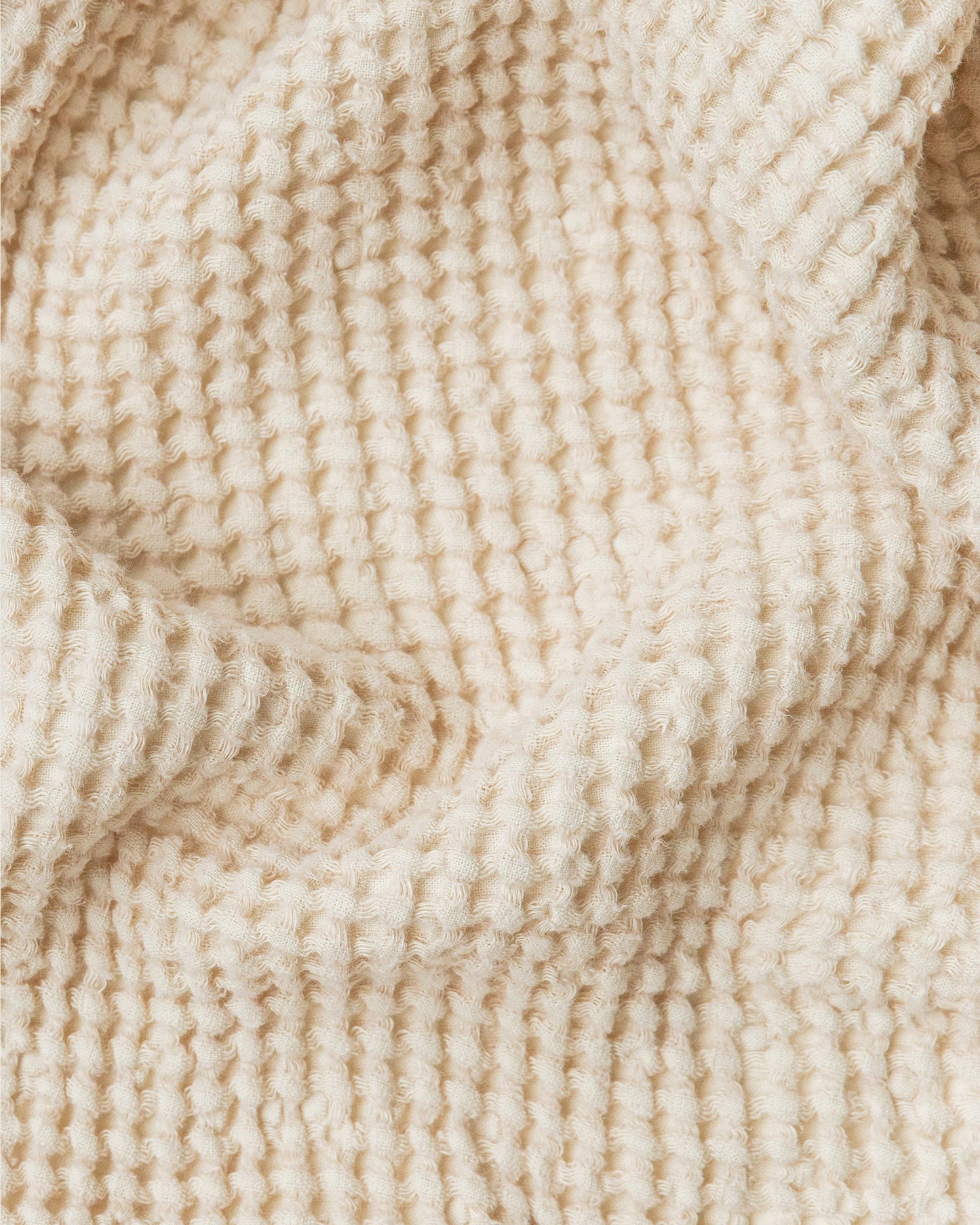 Waffle Bath Towel in Vanilla | MagicLinen