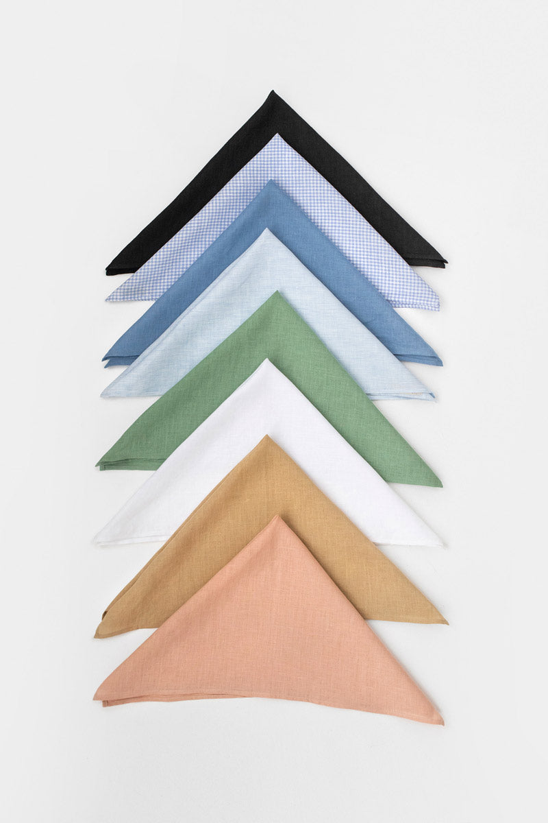 Linen Bandana in variours colors