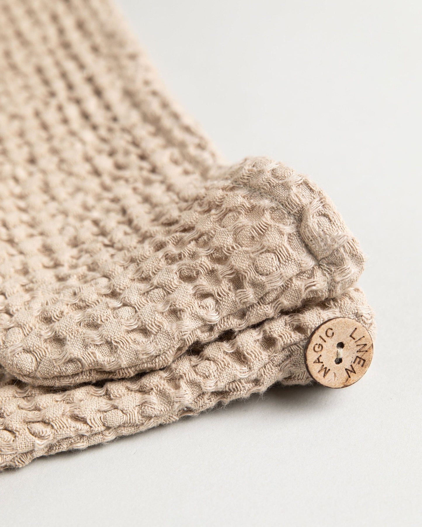 Linen hair towel turban - MagicLinen