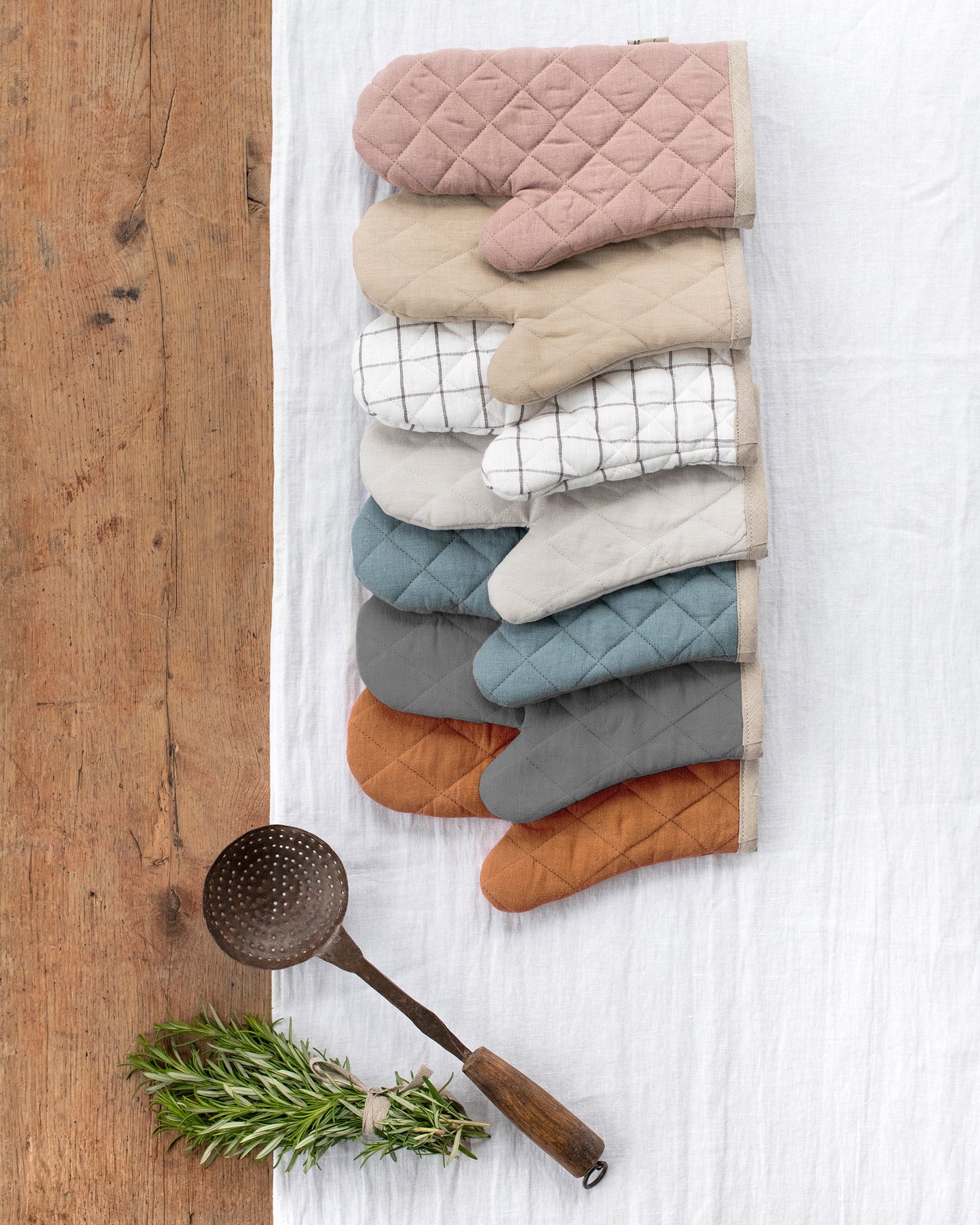 Linen oven mitt (1 pcs) - MagicLinen