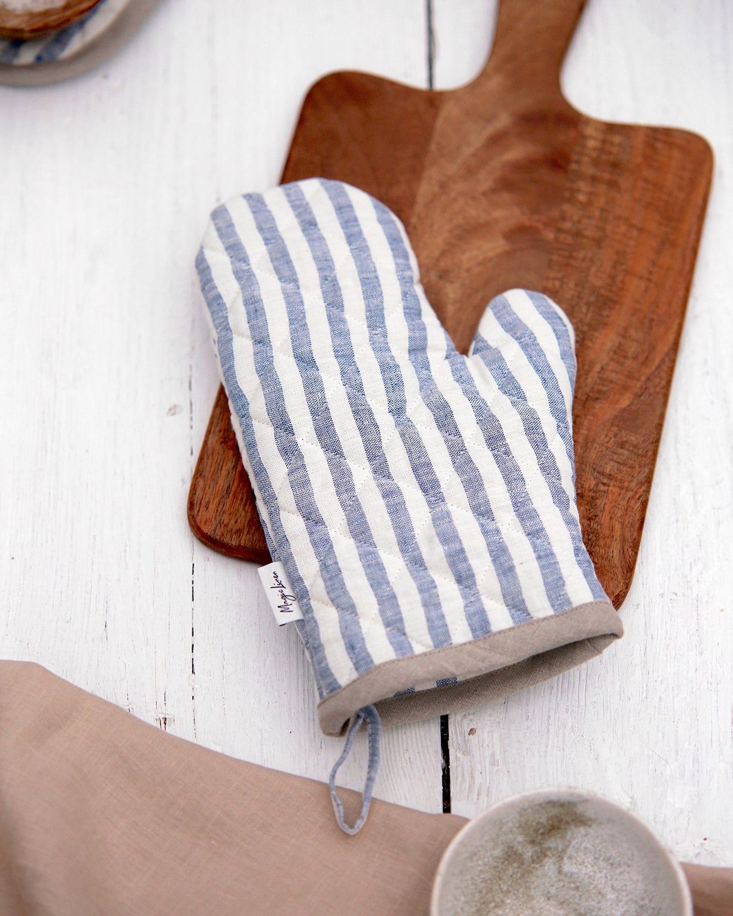 Linen oven mitt (1 pcs) - MagicLinen