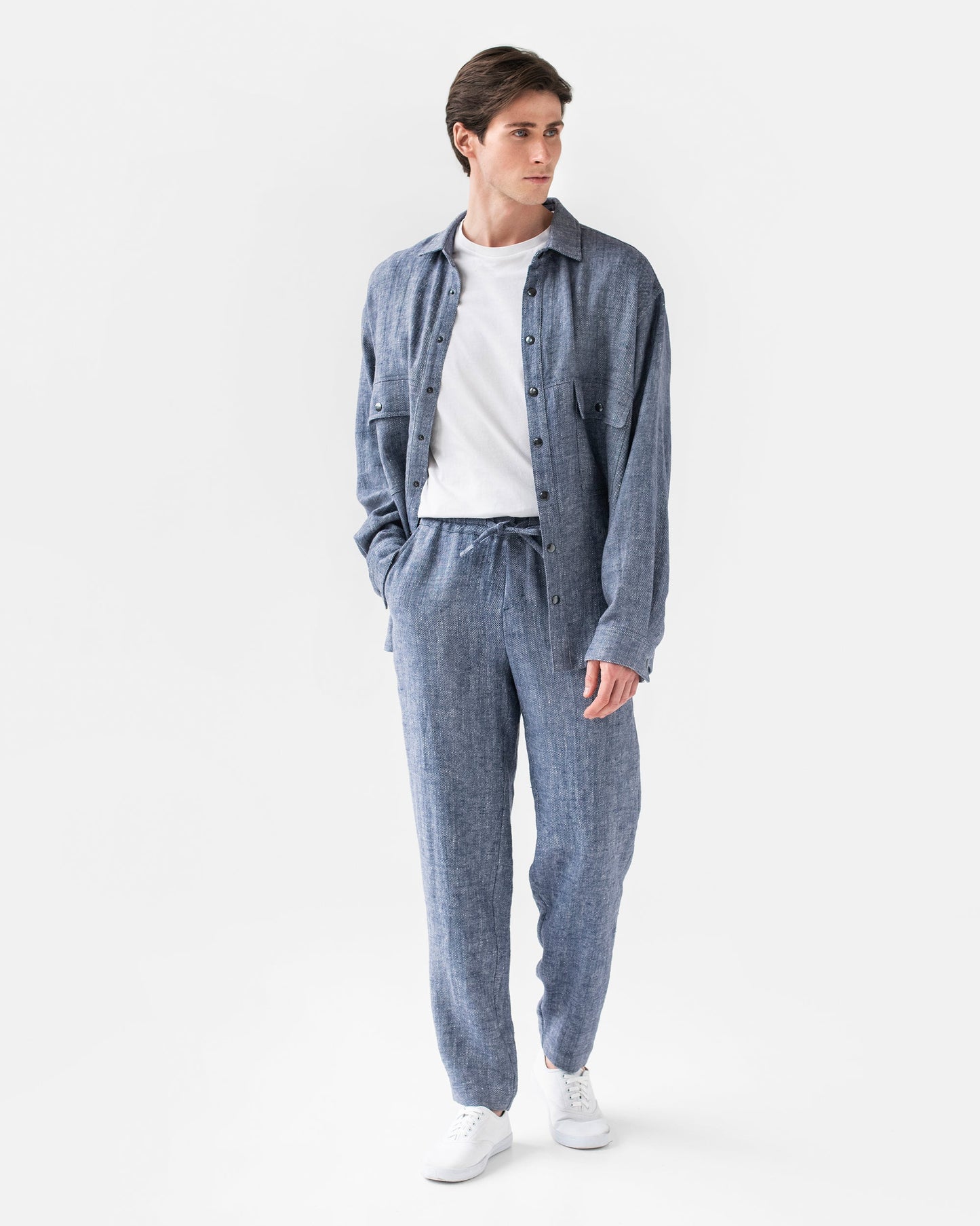 Linen pants for men CEFALU - MagicLinen