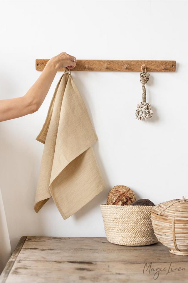 Linen tea towel