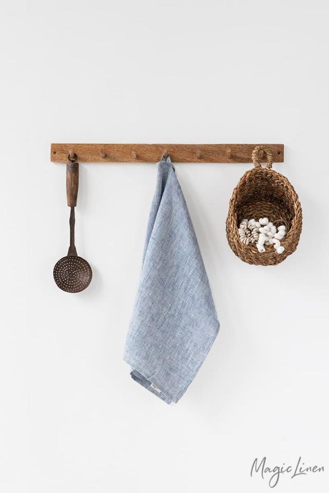 Linen tea towel
