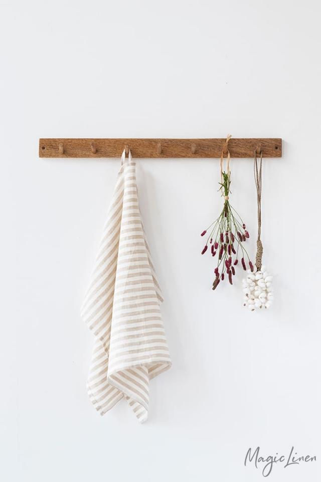 Linen tea towel