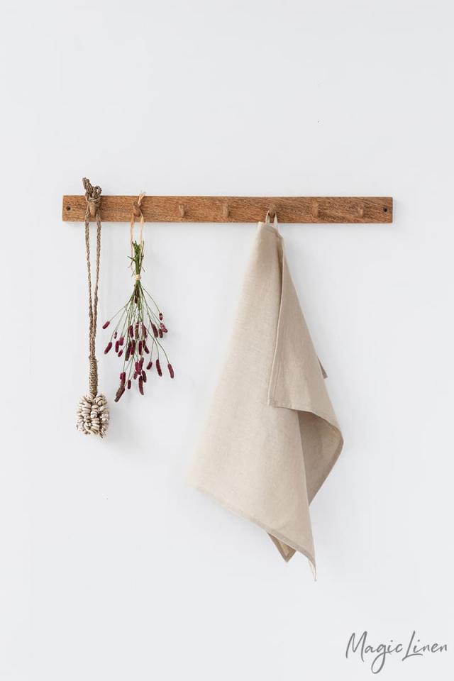 Linen tea towel