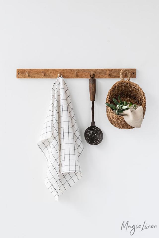 Linen tea towel
