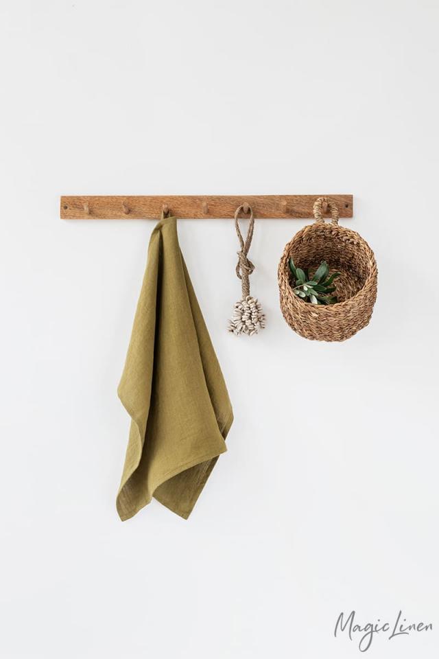 Linen tea towel