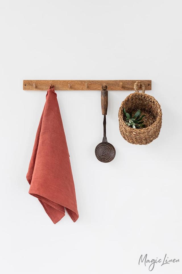 Linen tea towel
