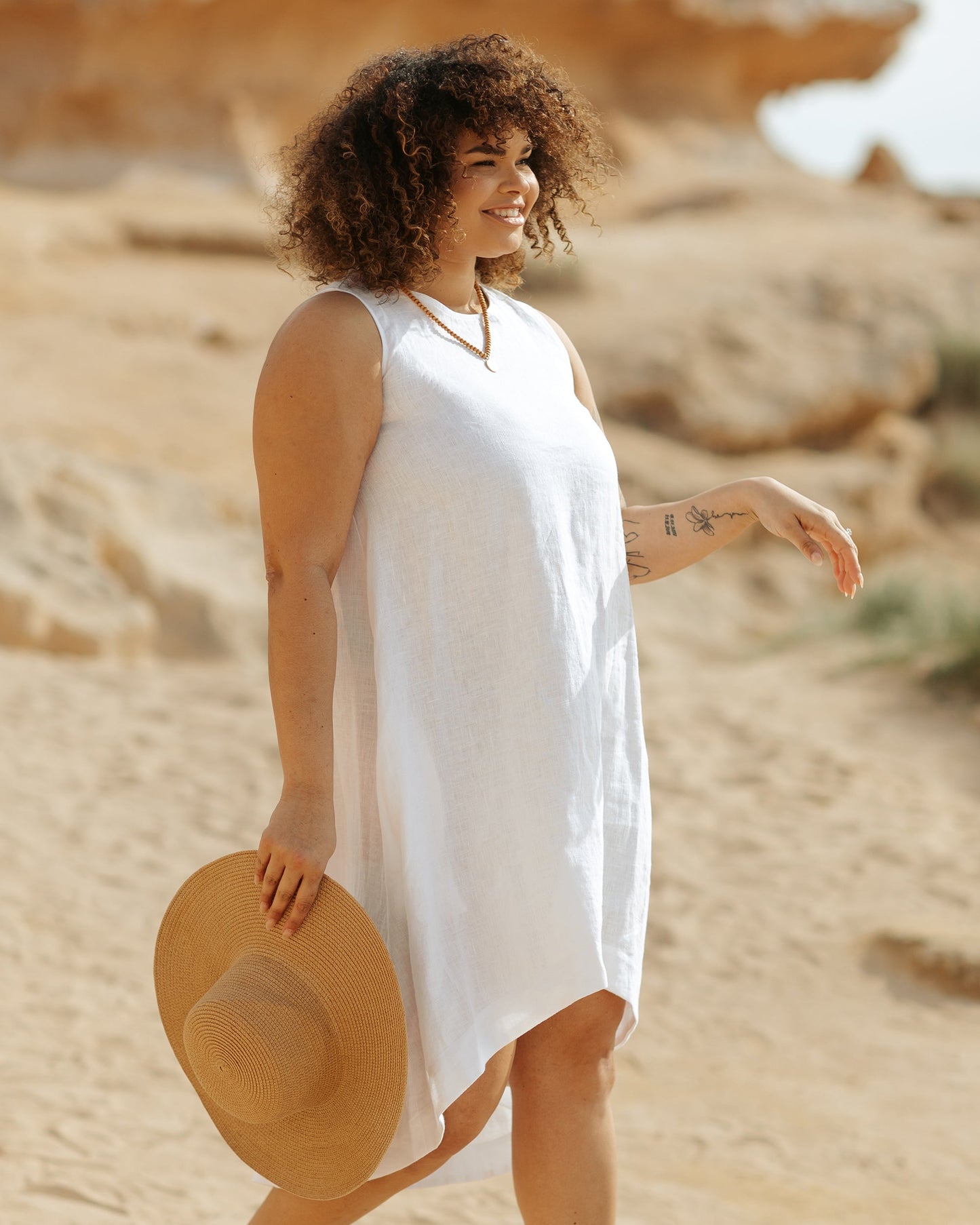 Royal TOSCANA linen dress - MagicLinen