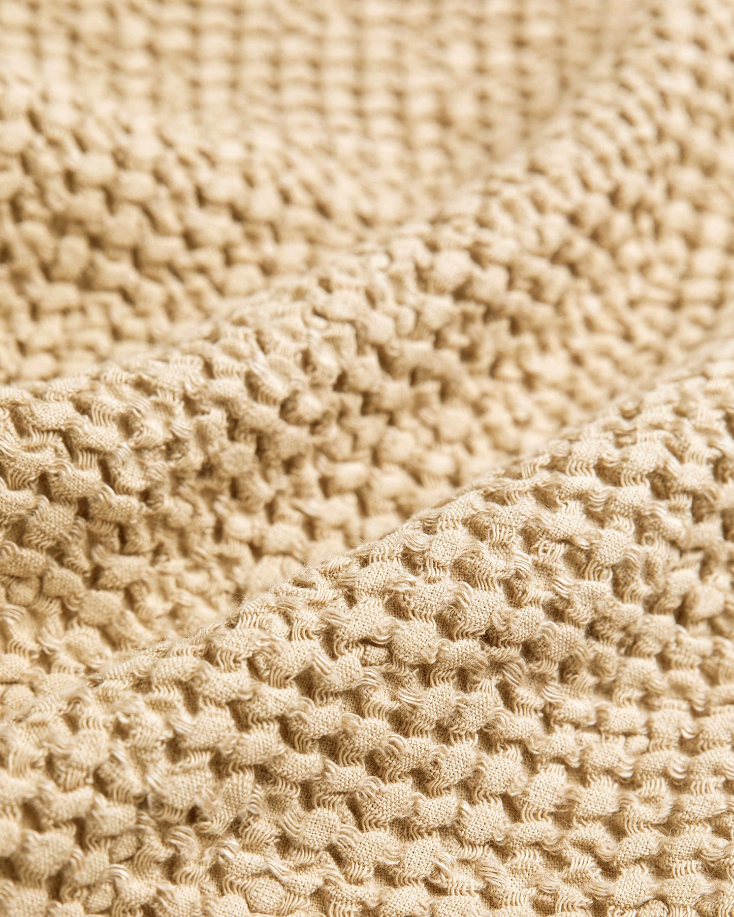 Waffle baby blanket - MagicLinen