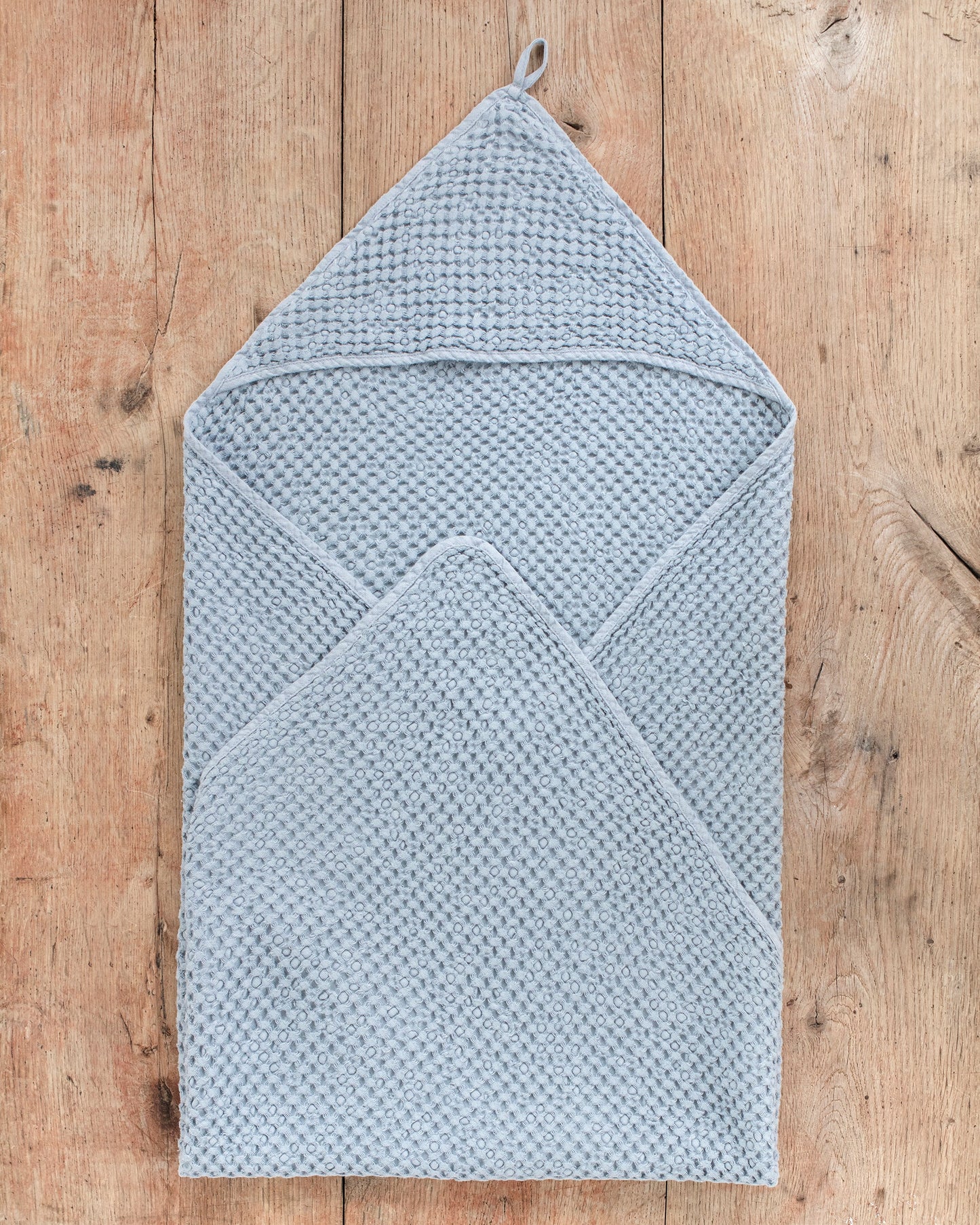 Hooded waffle baby towel - MagicLinen