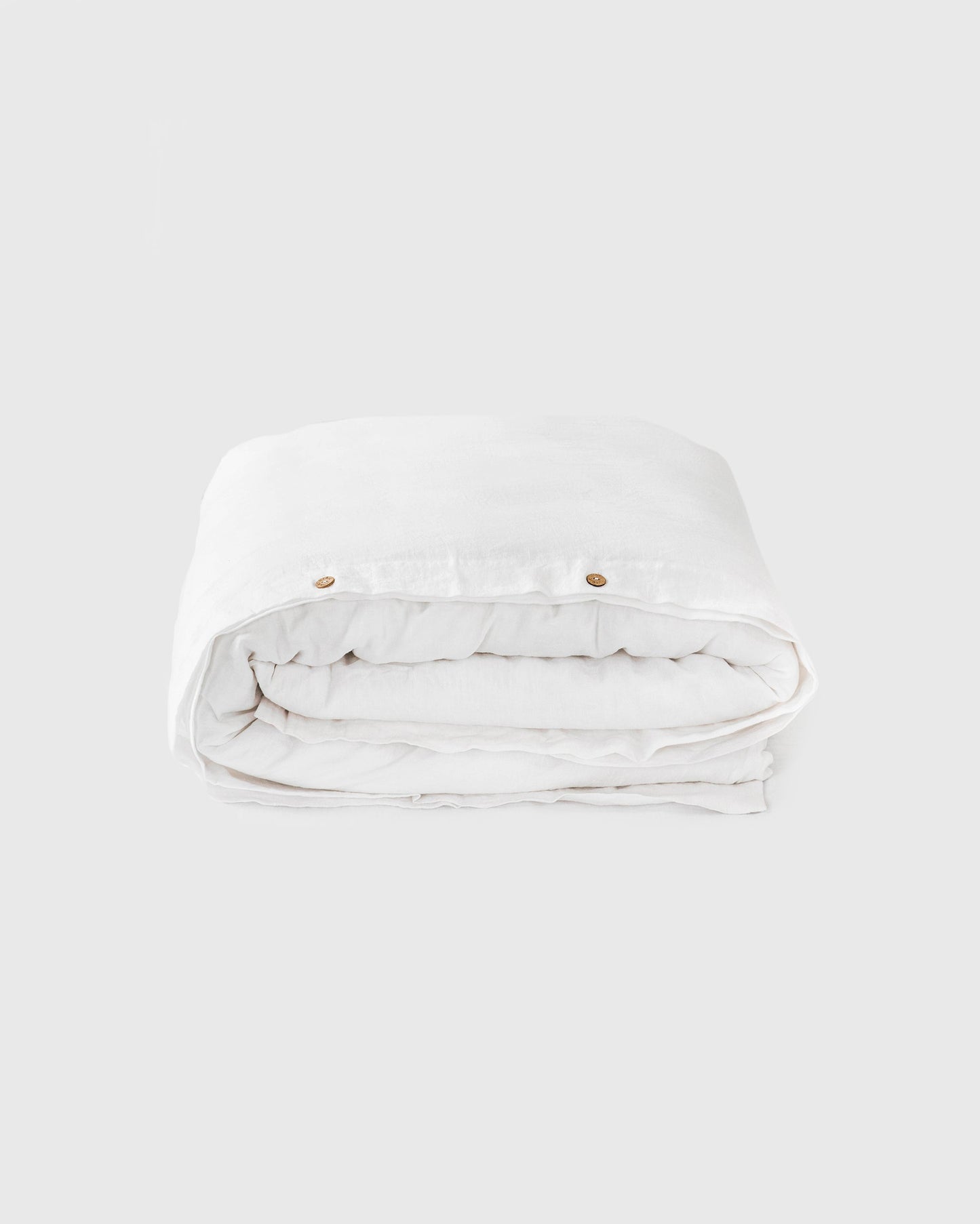 White linen duvet cover - MagicLinen