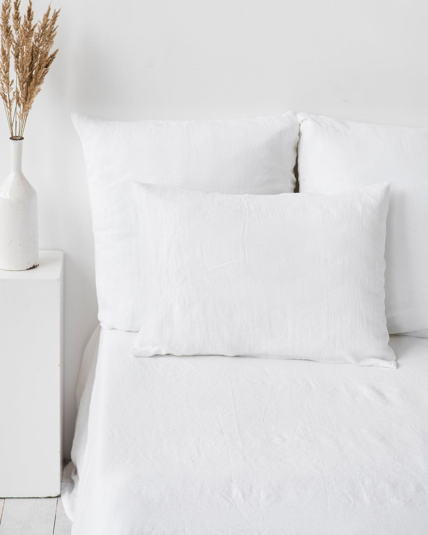 White linen pillowcase - MagicLinen