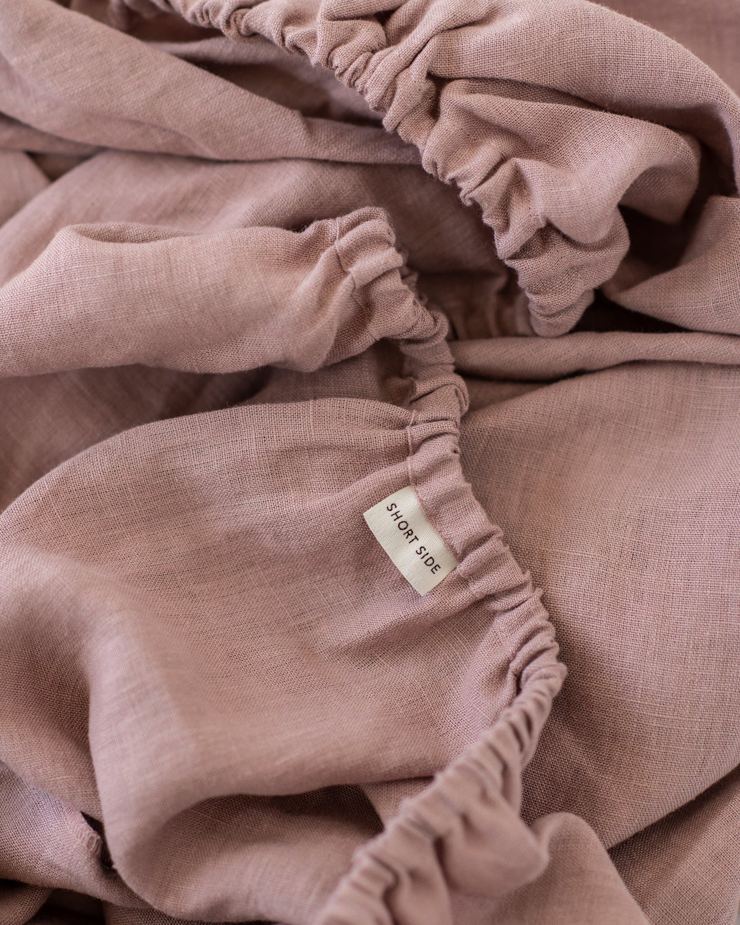Woodrose linen sheet set (4 pcs) - MagicLinen