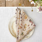 Autumn forest Print Linen Napkin Set | MagicLinen