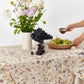 Autumn forest print linen tablecloth