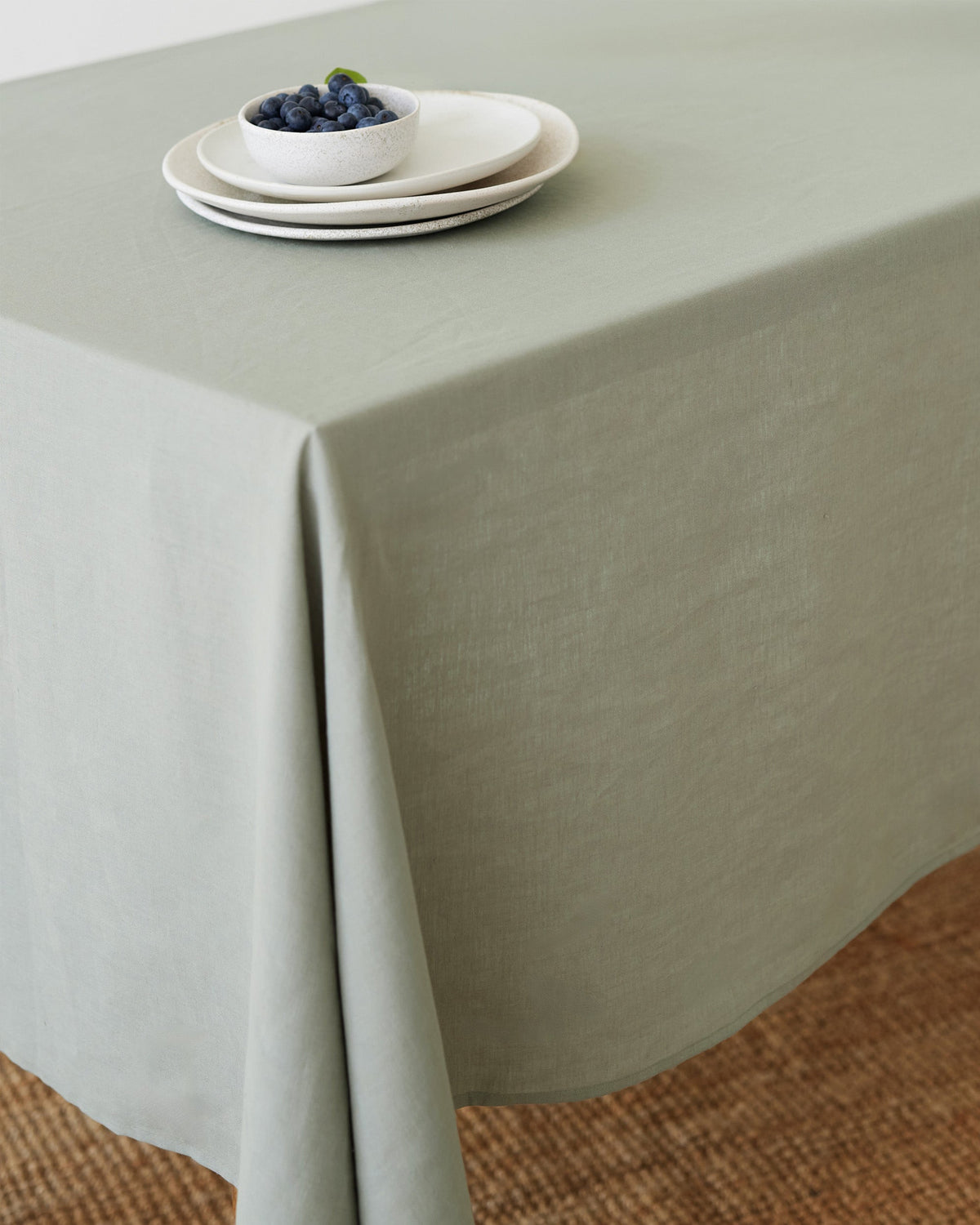 Calm Sage Linen tablecloth