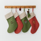 Christmas Stocking with Embroidered Christmas tree