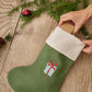 Christmas Stocking in Embroidered Gift | MagicLinen