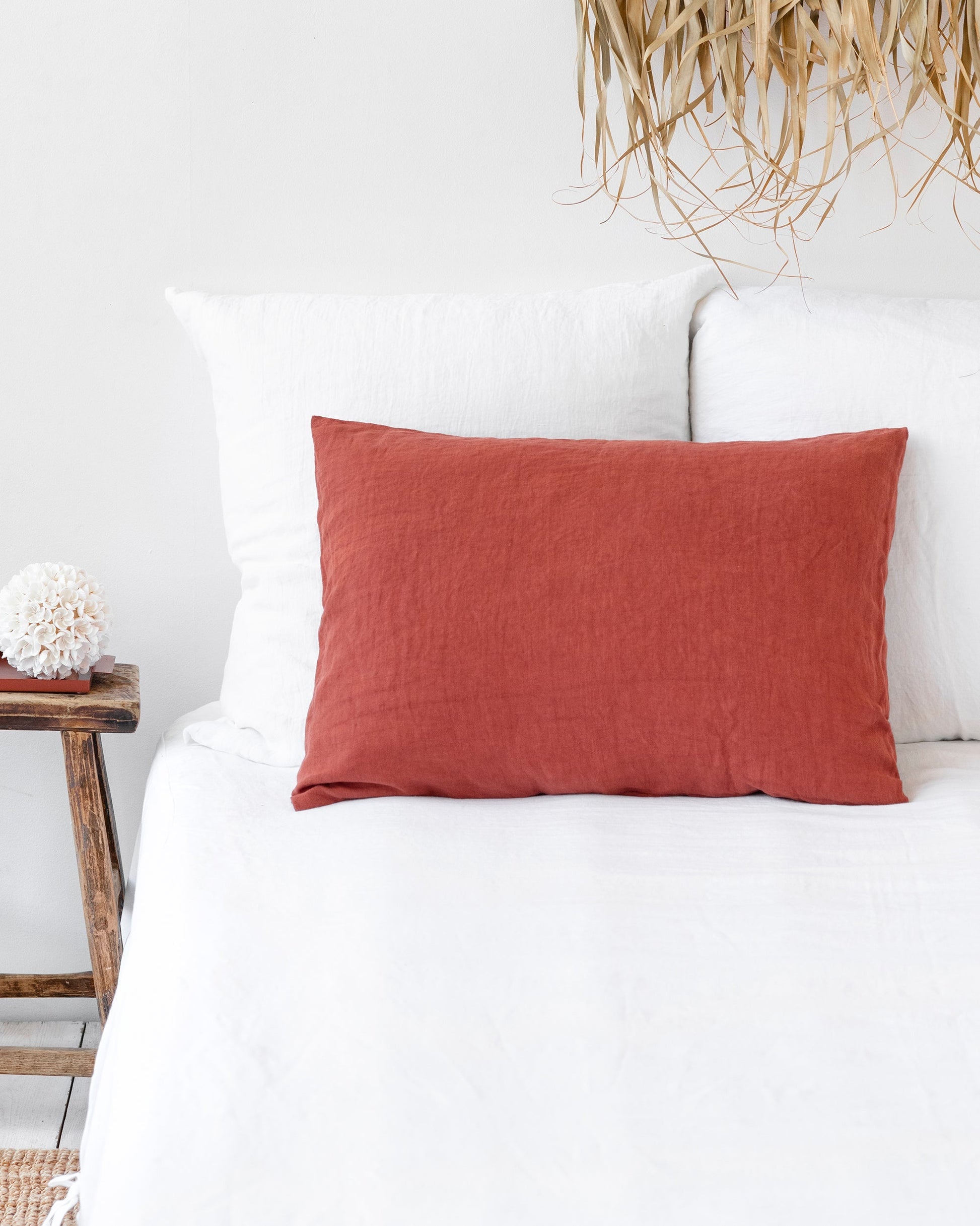 Clay linen pillowcase - MagicLinen