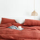 Clay linen pillowcase - MagicLinen