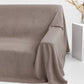 Linen Couch Cover in Mocha | MagicLinen