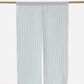 Linen Noren Curtains in Striped in Forest Green | Magiclinen