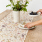 Linen Table Runner in Autumn forest Print | MagicLinen