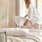 Memory garden Print Linen Pillow Cover | MagicLinen