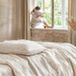 Memory garden Print Linen Pillow Cover | MagicLinen