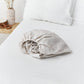 Memory garden print linen fitted sheet
