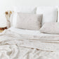 Memory garden Print Linen Flat Sheet | MagicLinen