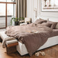Mocha Linen Duvet Cover | MagicLinen