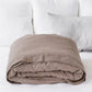 Mocha Linen Duvet Cover | MagicLinen