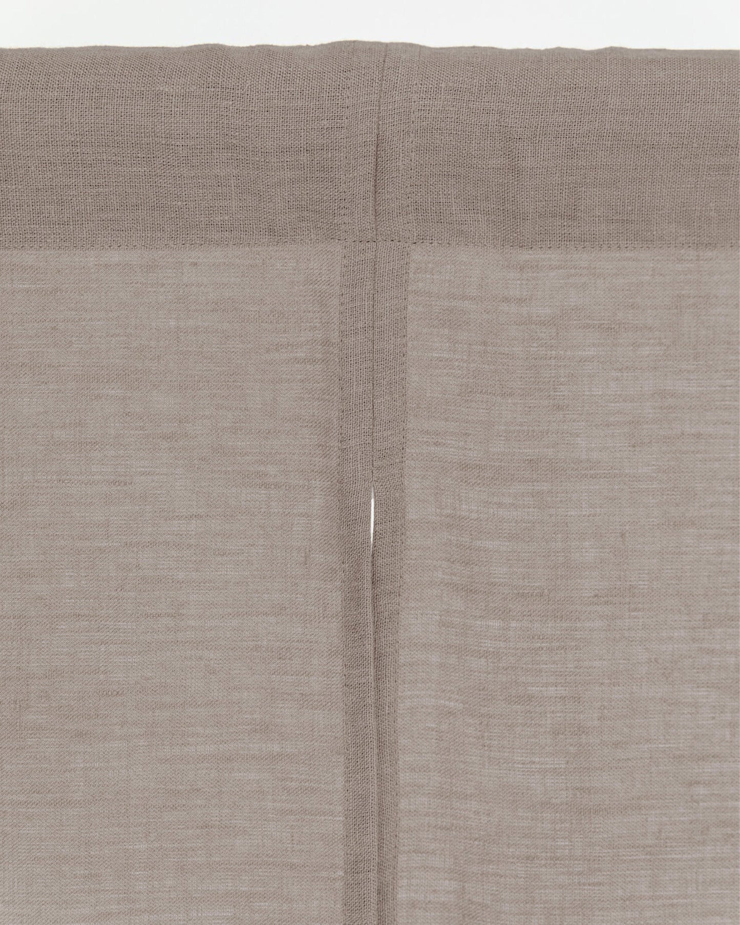 Linen Noren Curtains in Mocha | Magiclinen