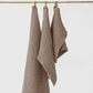 Mocha waffle Linen Towel Set | MagicLinen
