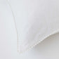 Baby duvet set with pom poms