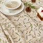 Under the mistletoe Print Linen Tablecloth | MagicLinen