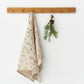 Linen Dish Towel in Under the mistletoe | MagicLinen