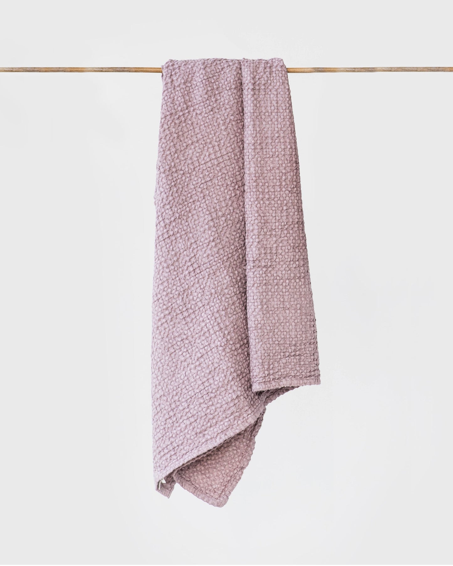 Waffle Bath Towel in Woodrose - MagicLinen