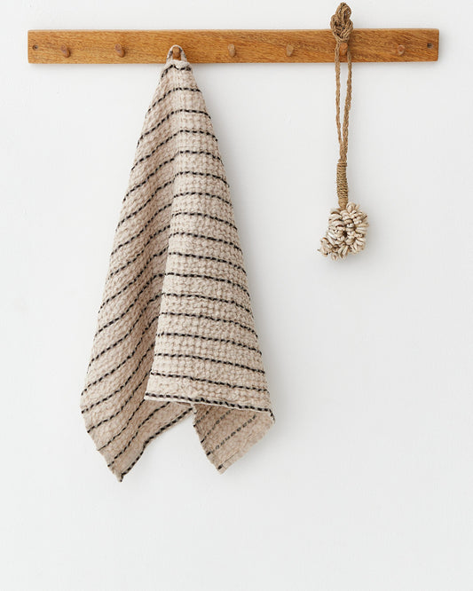 Waffle Kitchen Towel in Striped | MagicLinen