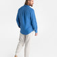 Classic men's linen shirt SINTRA in Cobalt blue - MagicLinen