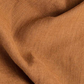 Ruffle trim linen tea towel