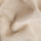 Ruffle trim linen tea towel