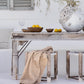 Beige waffle towel set (3 pcs) - MagicLinen