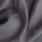 Charcoal gray linen placemat set of 2 - MagicLinen