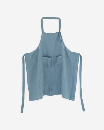 Men's linen bib apron - MagicLinen